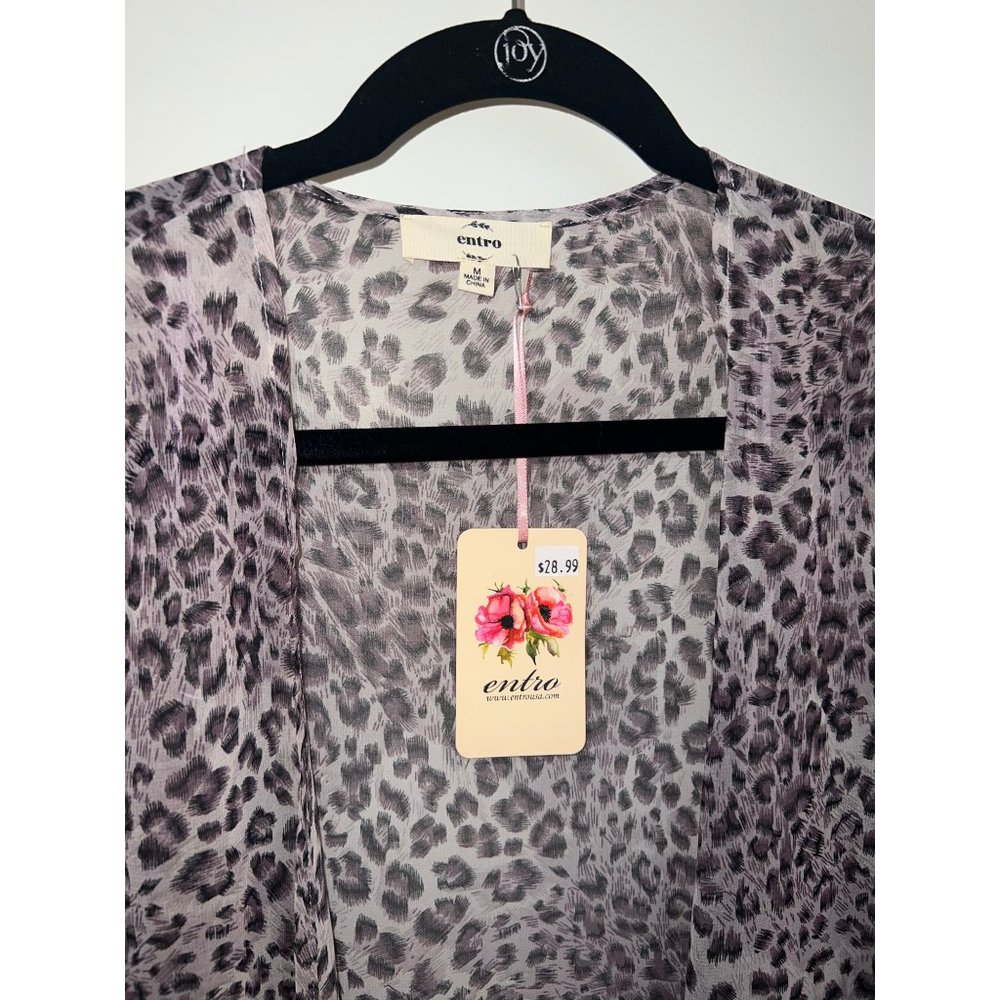 Purple Leopard Duster - Picture 4 of 5